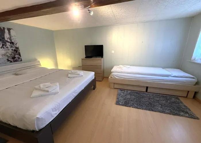 Chalet-etage Mitten Im Dorf * Leukerbad