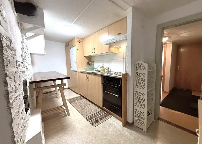 Chalet-etage Mitten Im Dorf Leukerbad