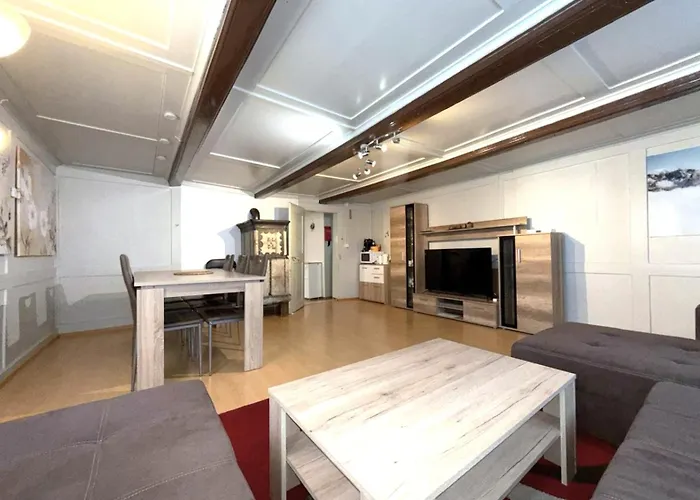 Chalet-etage Mitten Im Dorf * Leukerbad